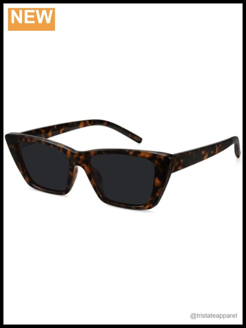 WOWSUN Polarized Cat Eye Sunglasses UV400 Retro Small Frame
